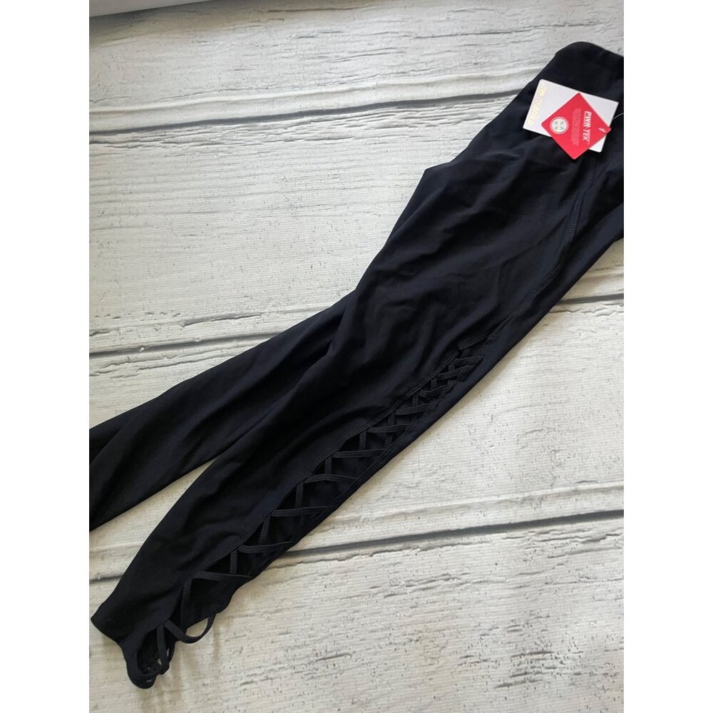 NWT marika criss-cross leggings